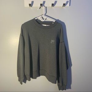 Oversized Fila sweatshirt